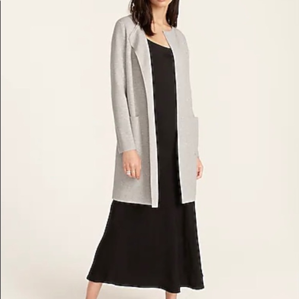 Juliette Collarless Sweater-Blazer